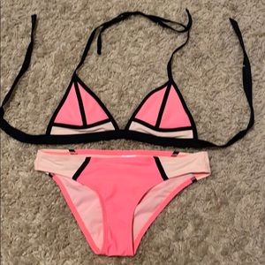 Triangle Bikini Top and Bottom